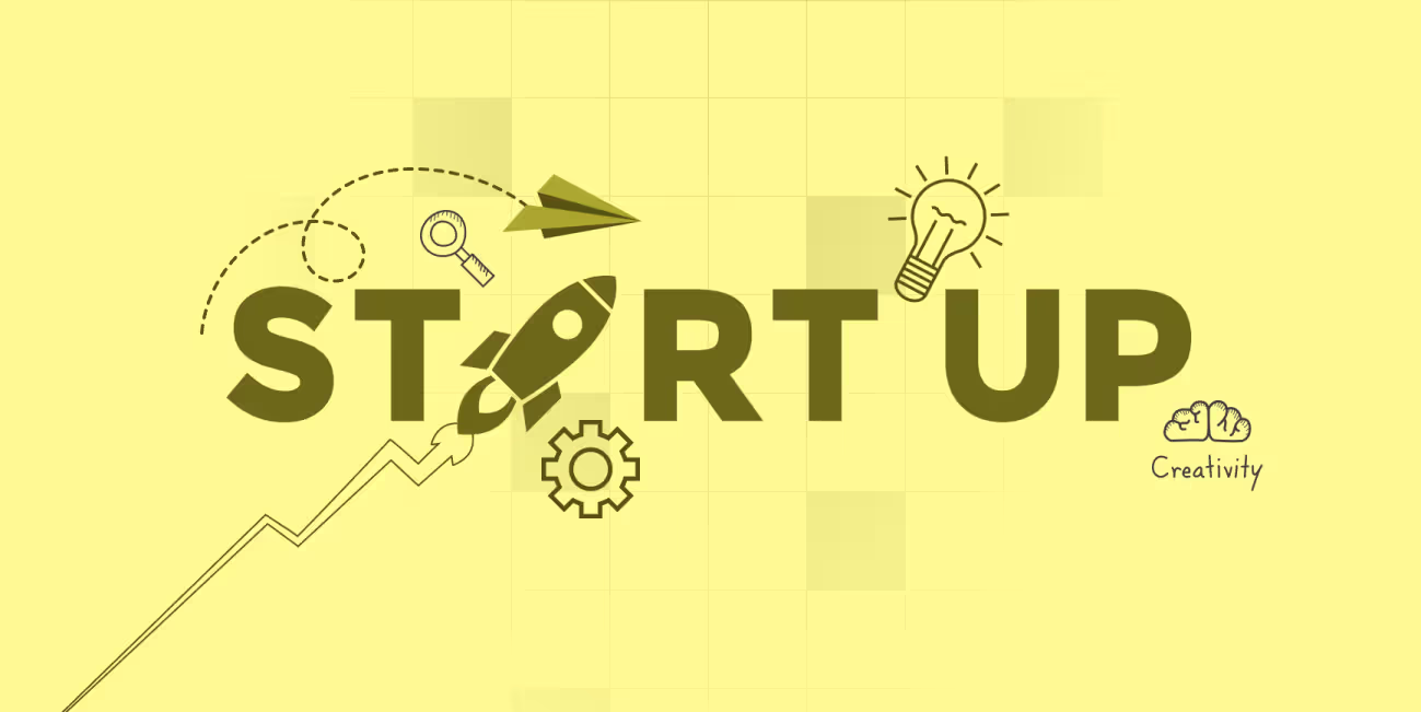 An early-stage SaaS product shown across its onboarding screens
